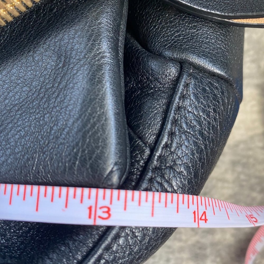 Henri Bendel Supple Black Leather Bag - Picture 15 of 15